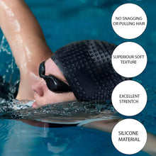 Premium Silicone Waterproof Swimming Cap (1 Pc)